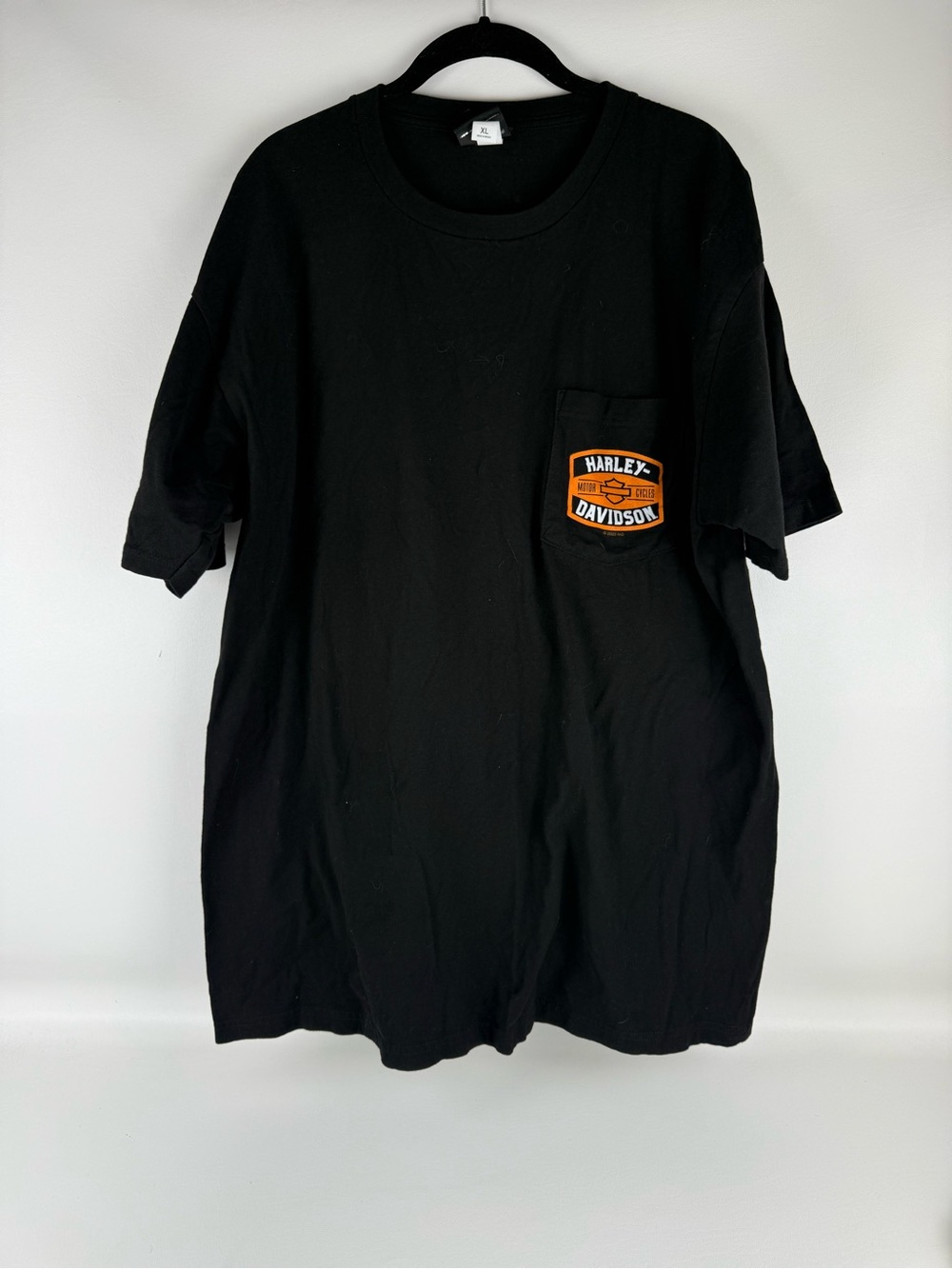 Harley-Davidson Austin Texas Cowboy Graphic Pocket T-Shirt Men’s XL Black